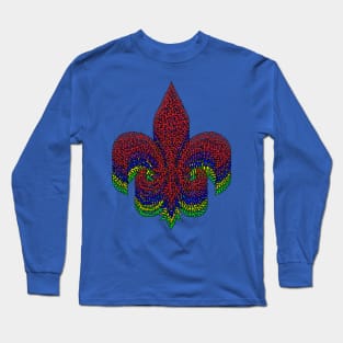 Fleur De Lis Long Sleeve T-Shirt